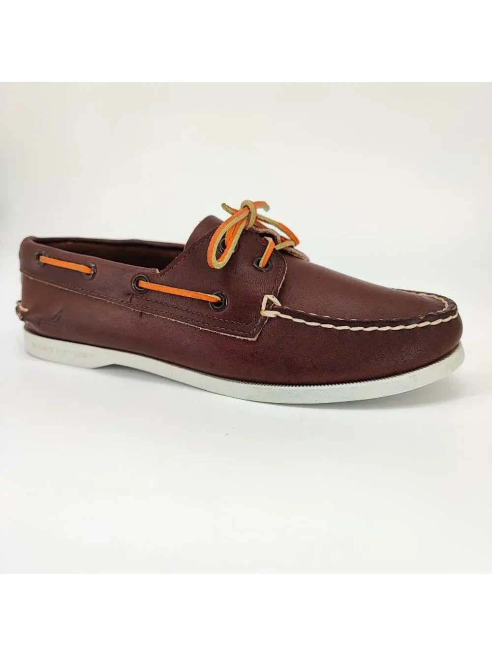 Sperry Authentic Original 2-Eye Men's Size 8.5 Leather Brown Boat Shoe 0197514